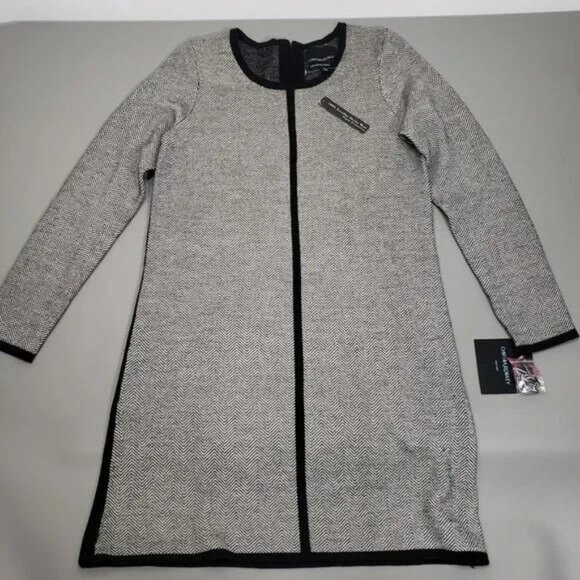 Cynthia Rowley Dresses & Skirts - Cynthia Rowley Dress 100% Extrafine Merino Wool Gray Long Sleeve Medium